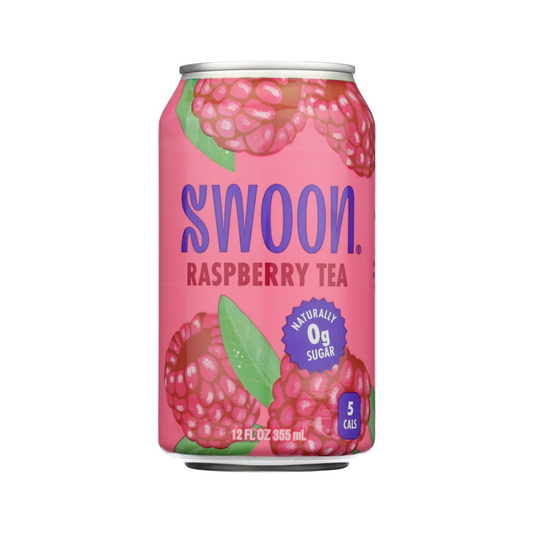 Swoon Tea Naturally Zero Sugar Raspberry 12fl oz
