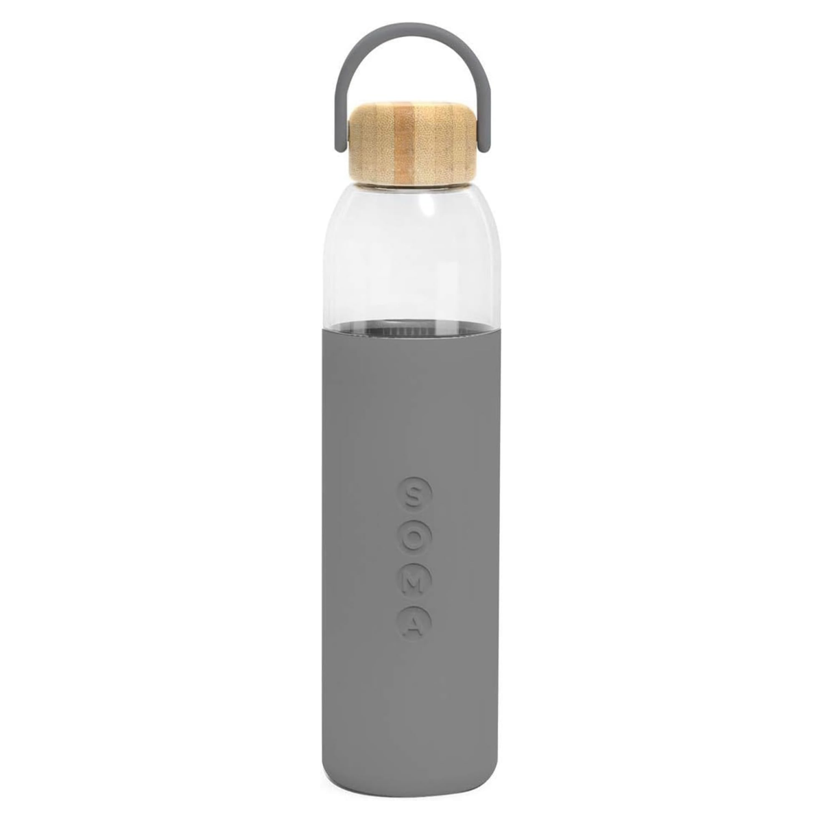Full Circle Home Soma Glass Water Bottle with Silicone 25oz