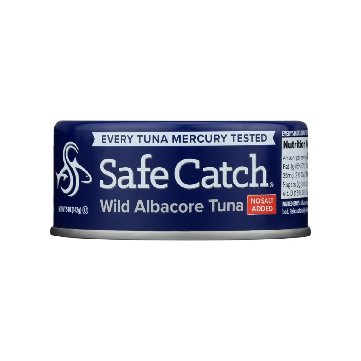 Safe Catch Wild Albacore Tuna No Salt Added 5oz