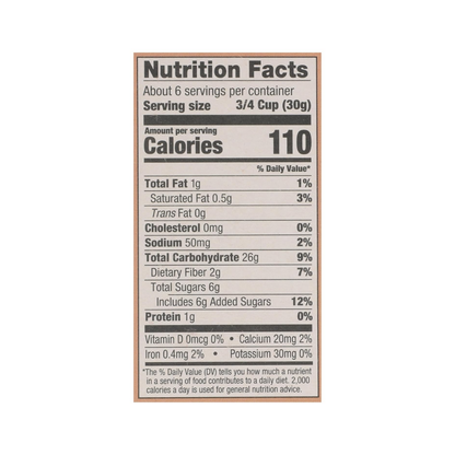 Lovebird Cereal Organic Grain Free Cinnamon 7oz