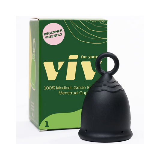 Viv For Your V 100% Medical-Grade Silicone Menstrual Cup Small 1c