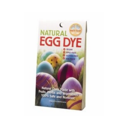 Natural Egg Dye Kit with 4 vegan dyes