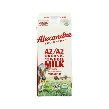 Alexandre Eco Dairy Organic 4% Whole Milk 59fl oz
