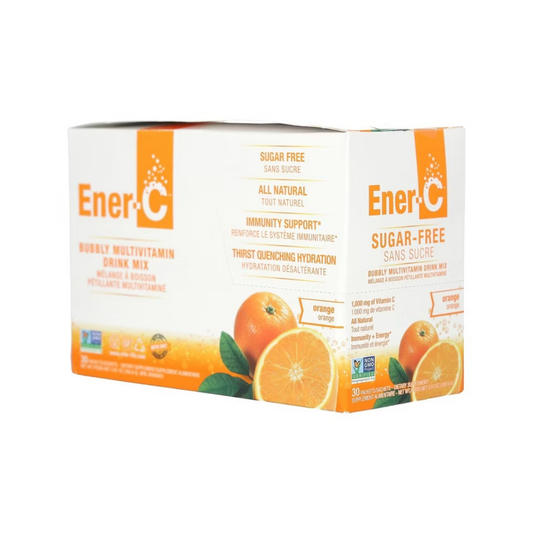 Ener-C Bubbly Multivitamin Drink Mix Orange SF 1000mg 30c