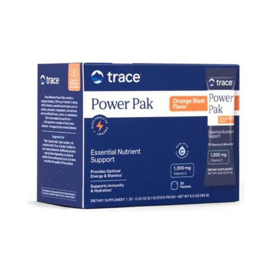 Trace Minerals Electrolyte Stamina Power Pak Orange Blast 30c
