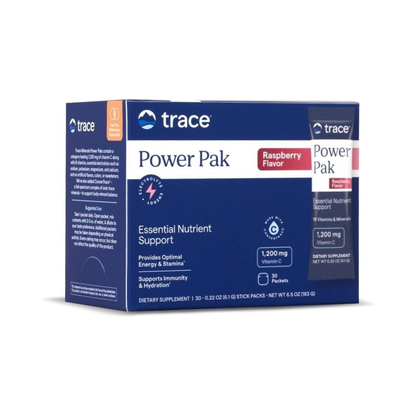 Trace Electrolyte Stamina Power Pak Raspberry 30c