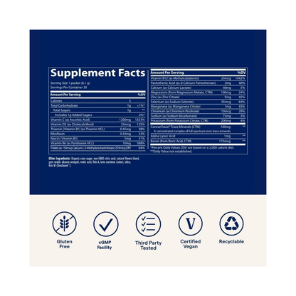 Trace Electrolyte Stamina Power Pak Tangerine 30c