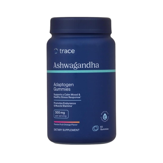 Trace Minerals Ashwagandha Gummies, Passion Fruit Orange 60 c