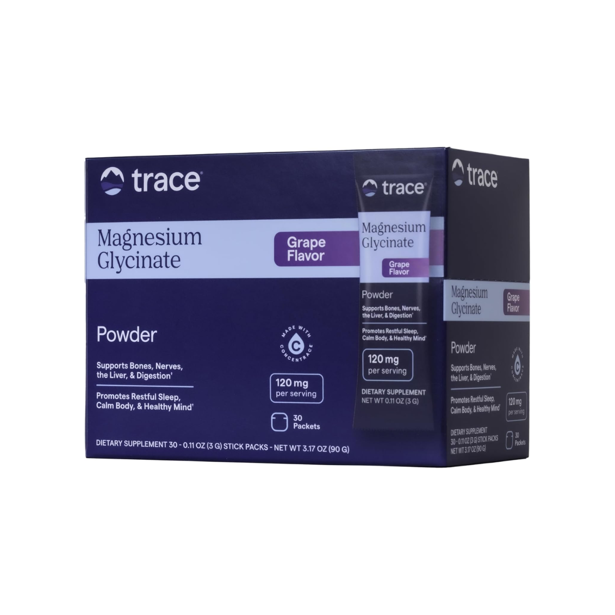 Tracem Magnesium Glycinate Grape 30c