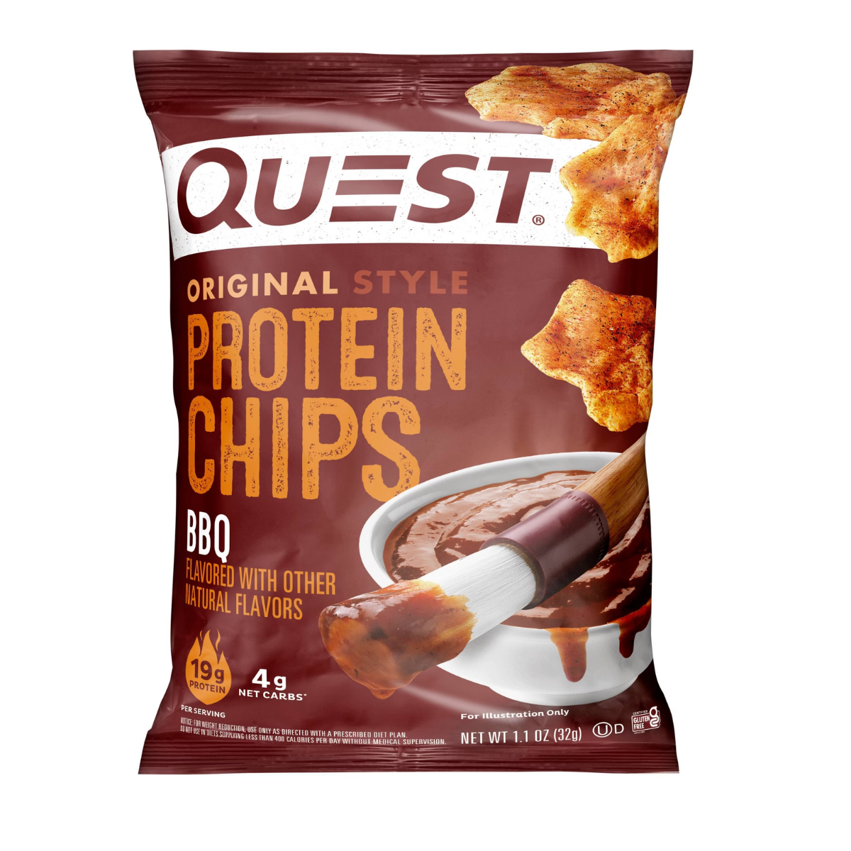 Quest Nutrition Protein Chips BBQ 1.1oz