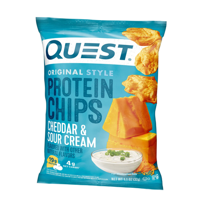 Quest Nutrition Protein Chips Cheddar & Sour Cream 1.1oz