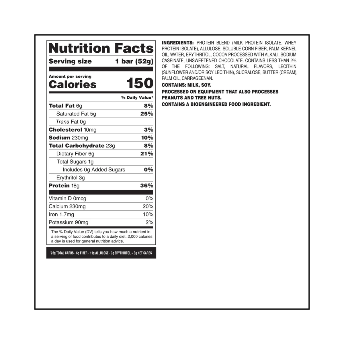 Quest Hero Bar Cookies & Cream 1.83oz