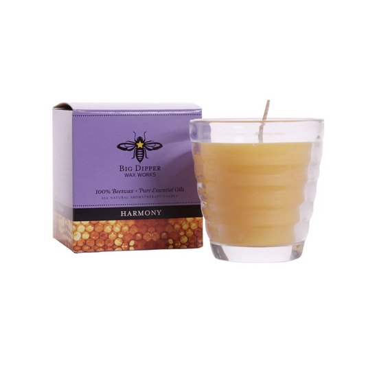 Big Dipper Wax Works Beeswax Aromatherapy Beehive Glass Harmony Pure Lavender