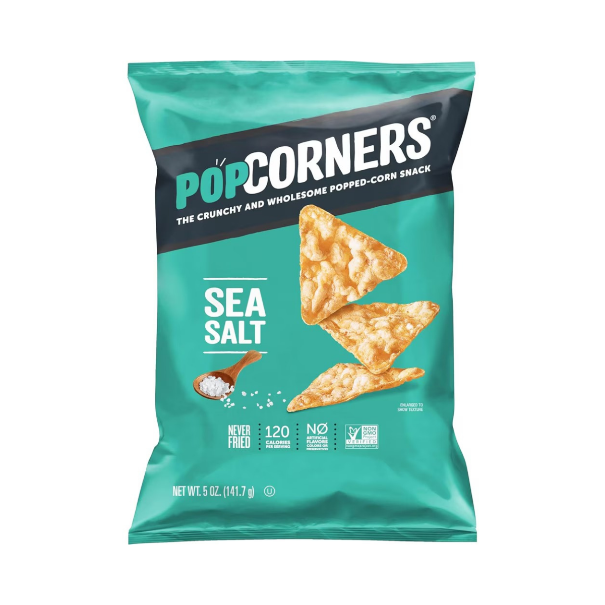 Popcorners Gluten Free Popped Corn Sea Salt 5oz