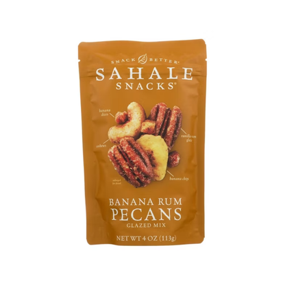 Sahale Snacks Banana Rum Pecans Glazed Mix 4oz