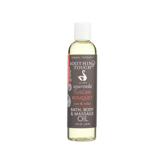 Soothing Touch Tuscan Bouquet Rest and Relax Bath, Body, and Massage Oil 8fl oz