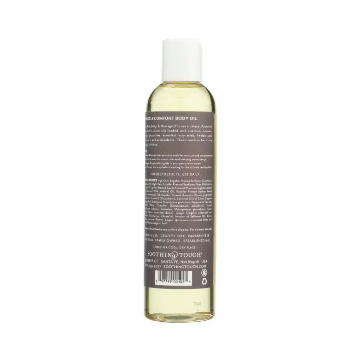 Soothing Touch Sandalwood Rich and Bath Body and Massage Oil 8 fl oz
