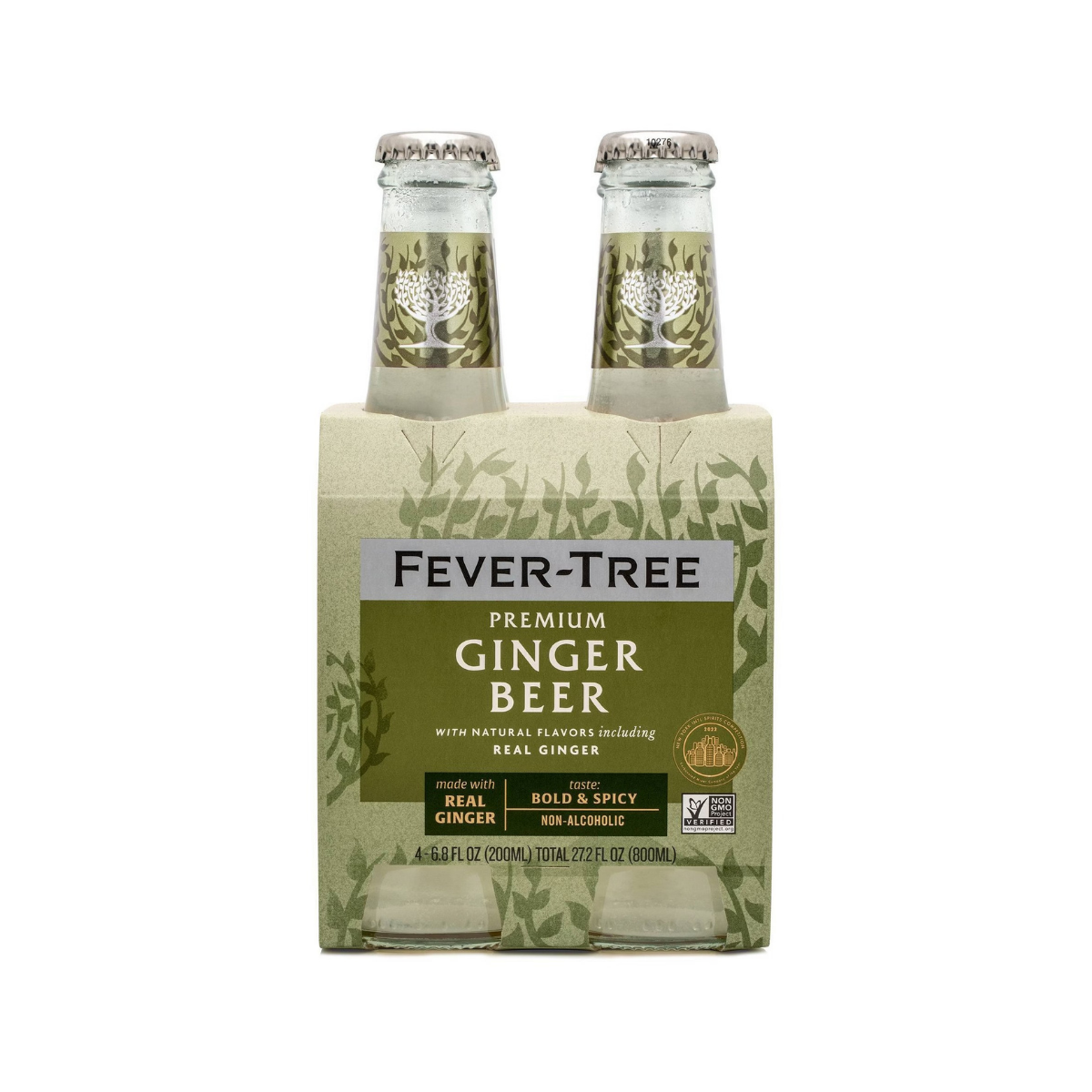 Fever-Tree Premium Ginger Beer Bottles 4c