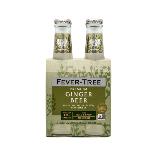 Fever-Tree Premium Ginger Beer Bottles 4c