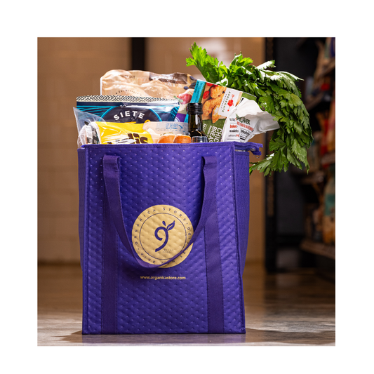 Orgánica Bolsas Insuladas Moradas 1c