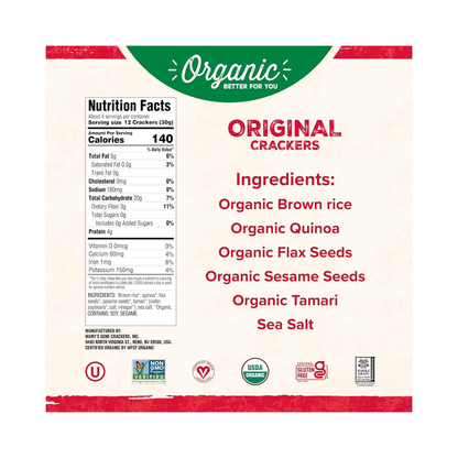 Mary's Gone Cracker Original GF OG 6.5oz