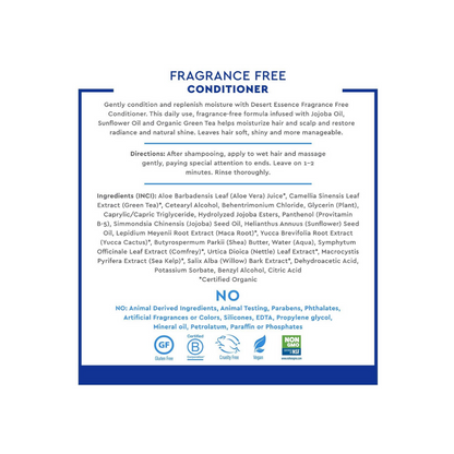 Desert Essence Conditioner Fragance Free 8fz