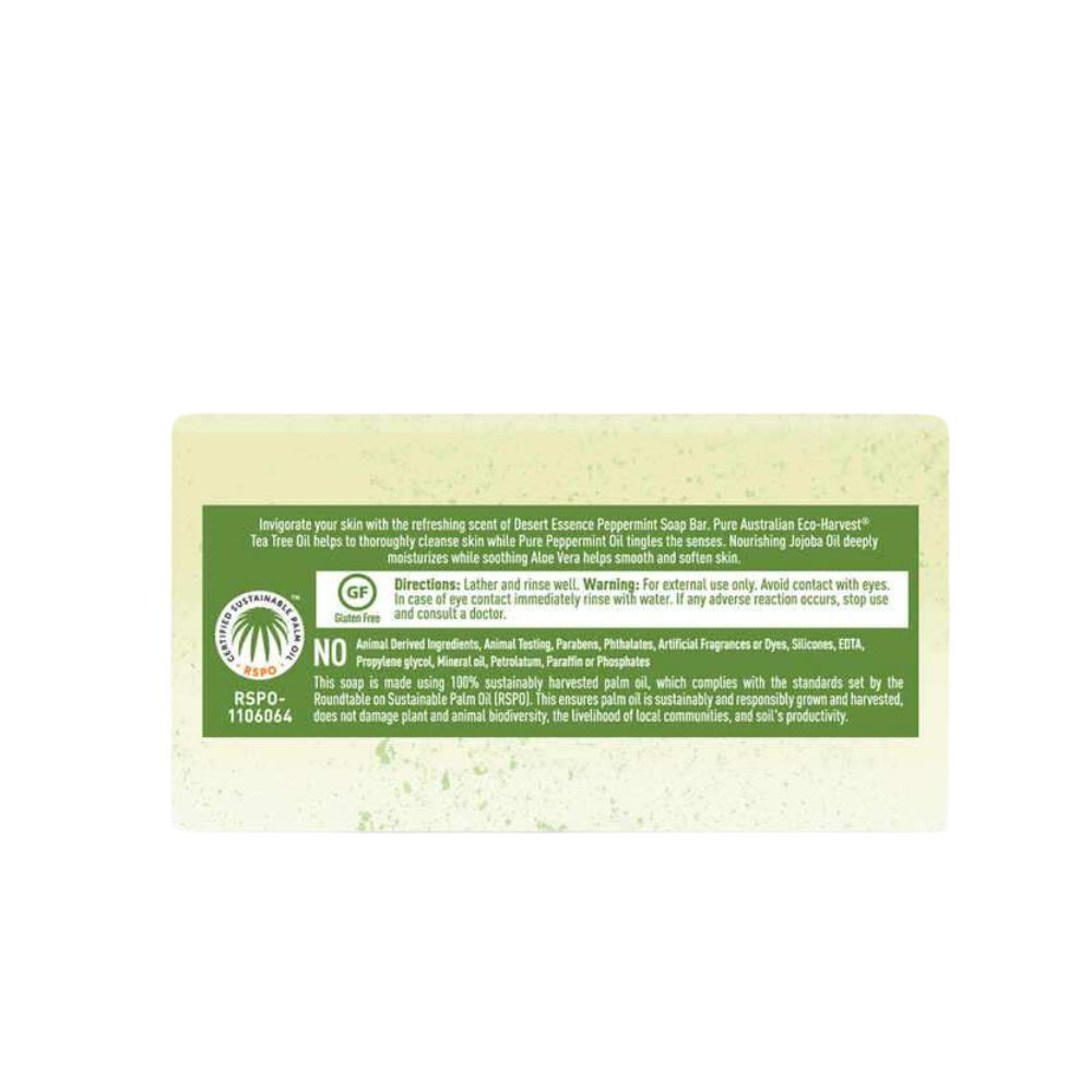 Desert Essence Peppermint Bar Soap 5oz