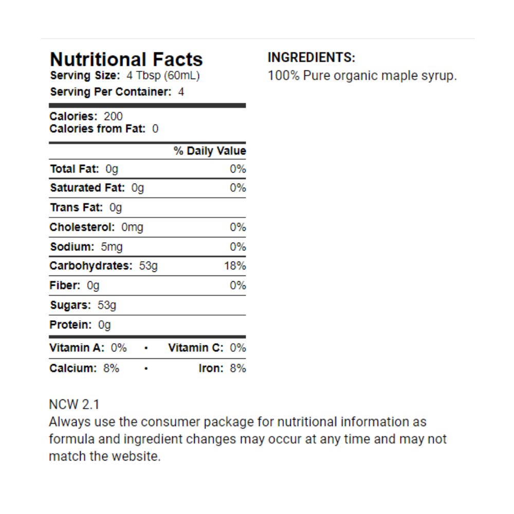 Field Day Organic Grade A Maple Syrup 12oz – Orgánica Store Panamá
