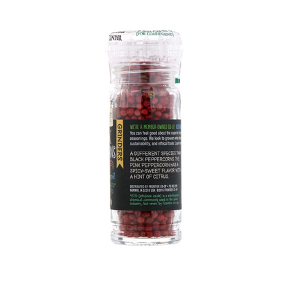 Frontier Herb Co-op Pink Peppercorns with Grinder 1oz