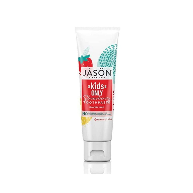 Jason Kids Only Strawberry Toothpaste 4.2oz – Orgánica Store Panamá