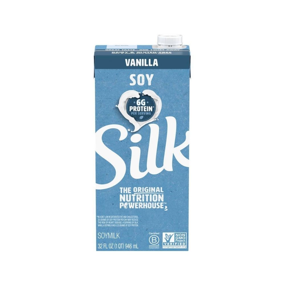 Silk Soymilk Vanilla 32oz UN