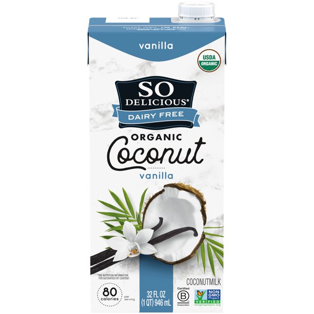 So Delicious Dairy Free Vanilla Coconutmilk Beverage 32oz