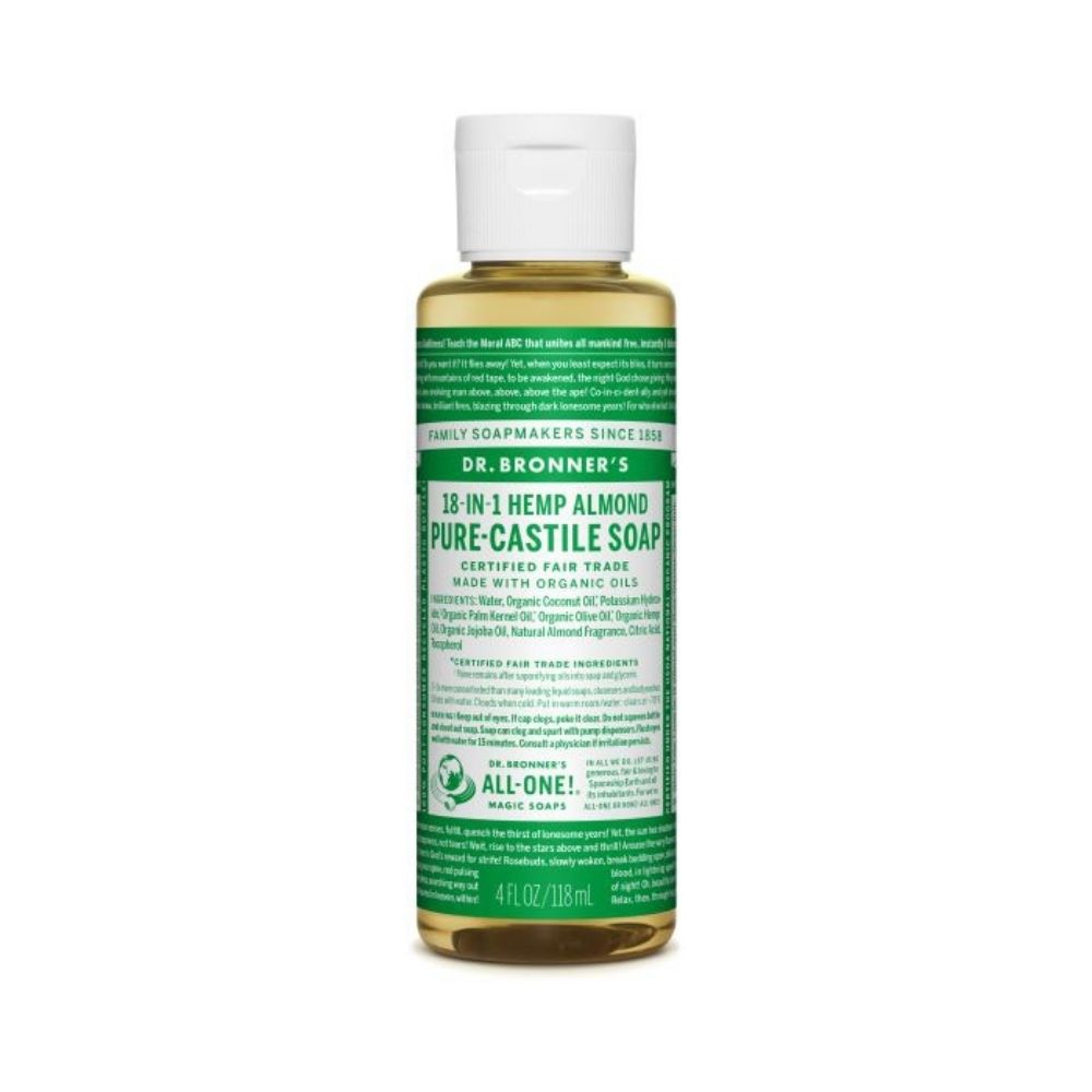 Dr. Bronner's Soap Almond Liquid 4oz