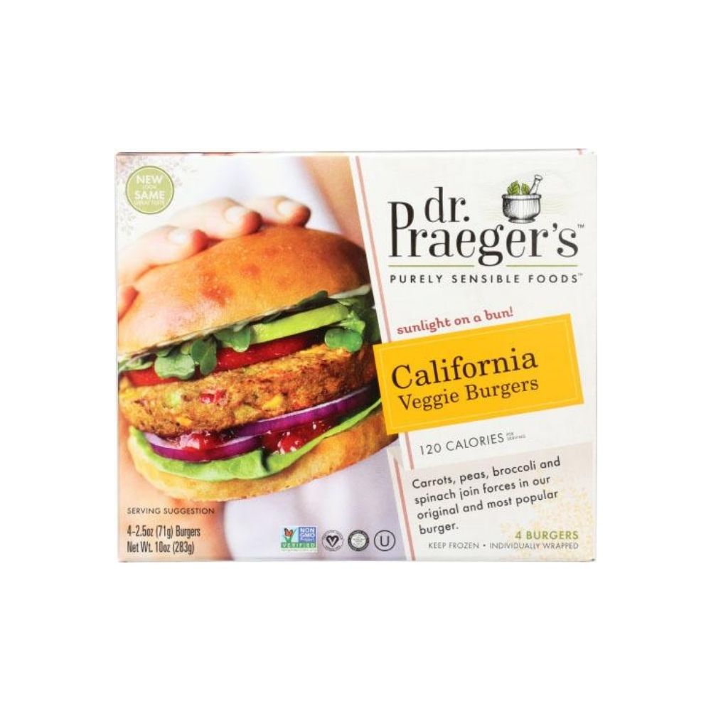 Dr. Praeger's California Veggie Burgers 2.5oz 4c