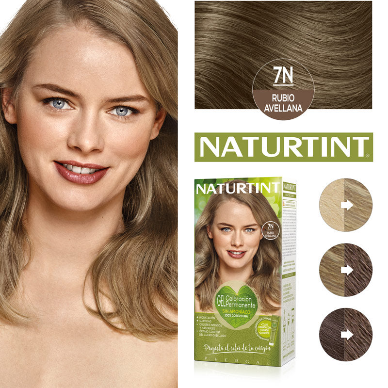 Qe 07n Color Naturtint 07N Rubio Avellana Hair Color – Orgánica Store Panamá