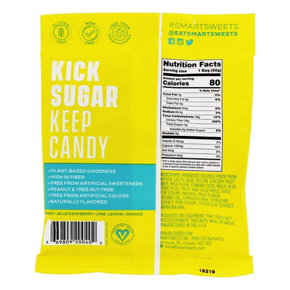 Smart Sweets Gummy Sour Blast Buddies 1.8oz