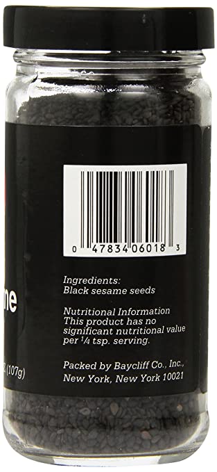 Sushi Chef Seed Sesame Black 3.75oz